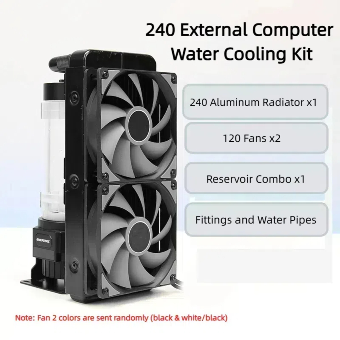 Kit radiatore esterno in allum - External Radiator Water Cooling Kit recensione e prezzo